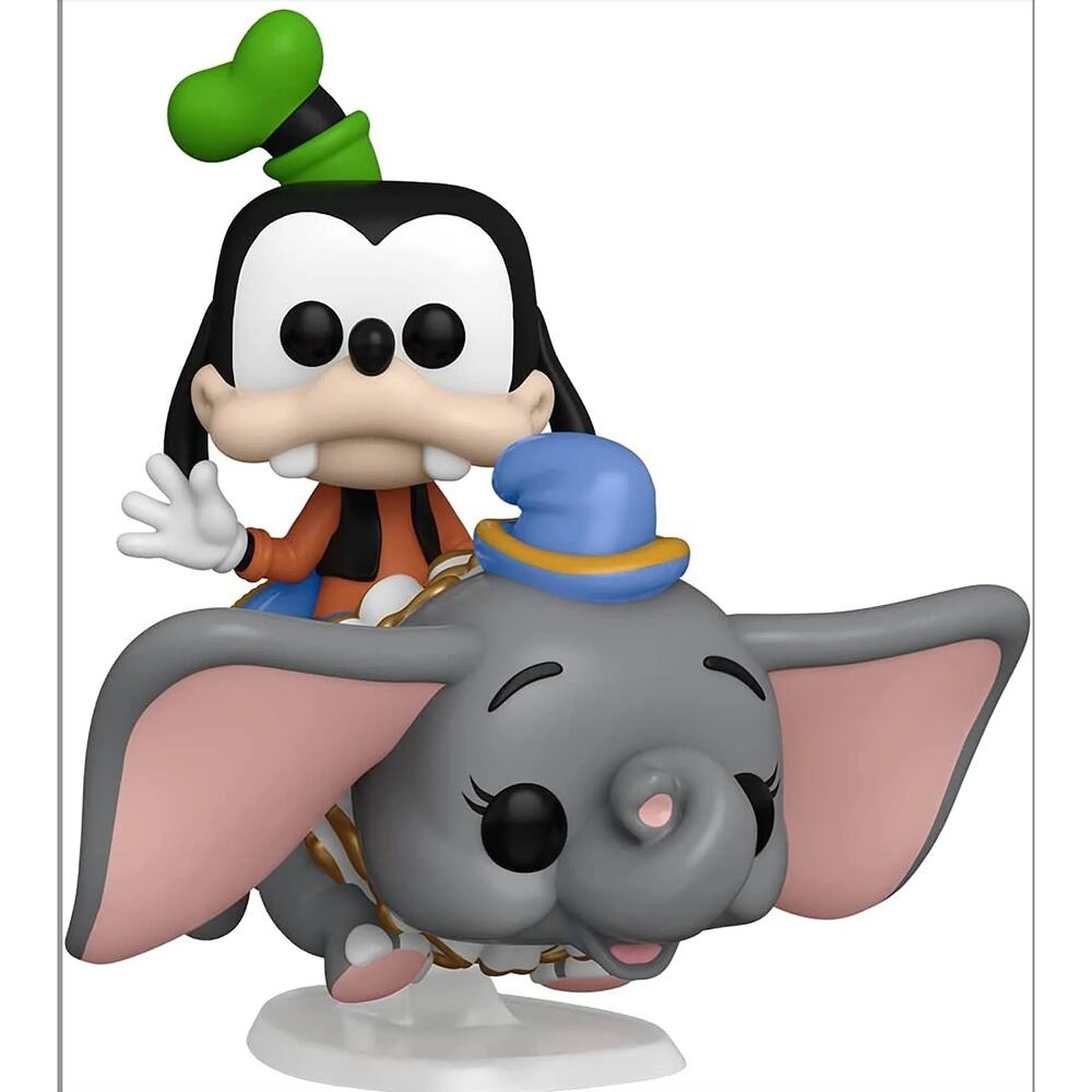Funko Pop Rides Walt Disney World Goofy Dumbo 50th The Flying Elephant Goofy